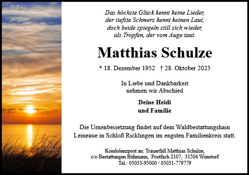 Matthias Schulze