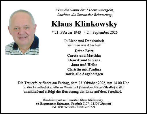 Klaus Klinkowsky