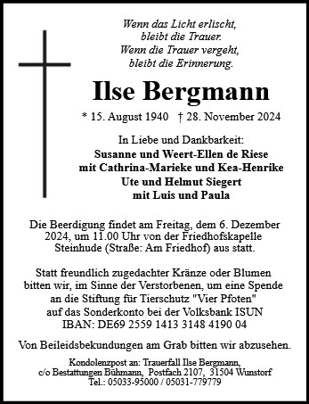 Ilse Bergmann