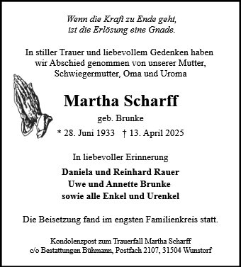Martha Scharff