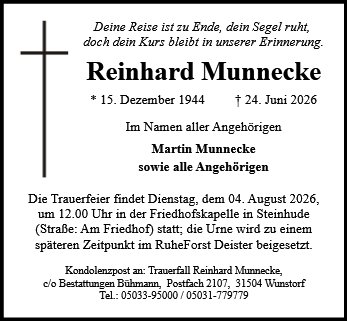 Reinhard Munnecke