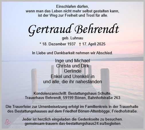 Gertraud Behrendt