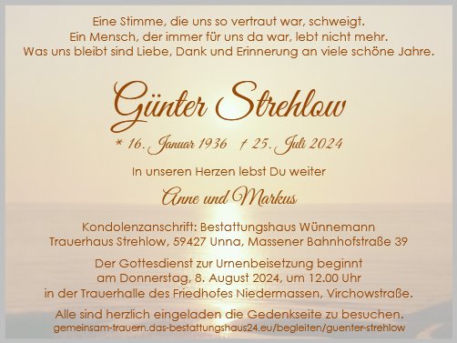 Günter Strehlow