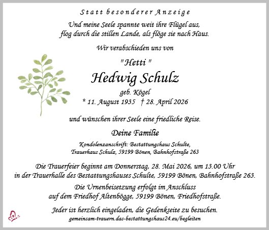 Hedwig Schulz