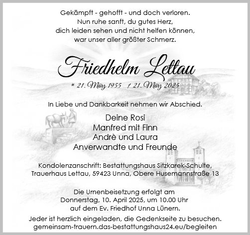 Friedhelm Lettau
