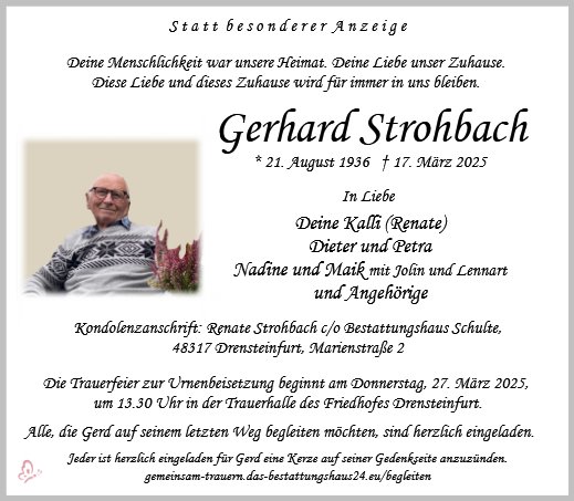 Gerhard Strohbach