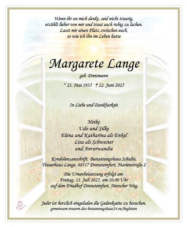Margarete Lange