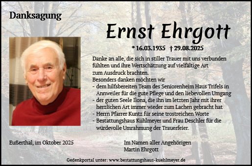 Ernst Ehrgott