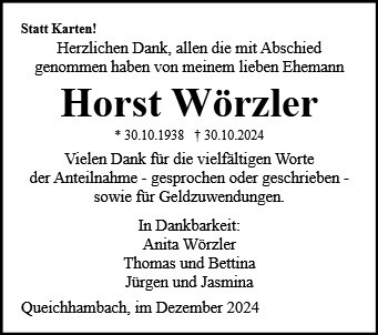 Horst Wörzler