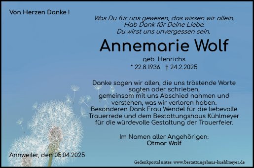 Annemarie Wolf