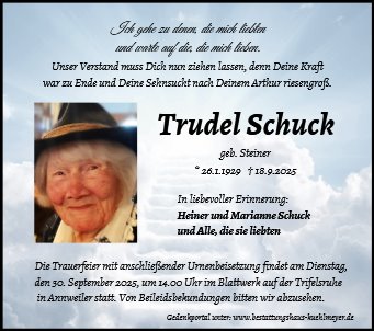 Trudel Schuck