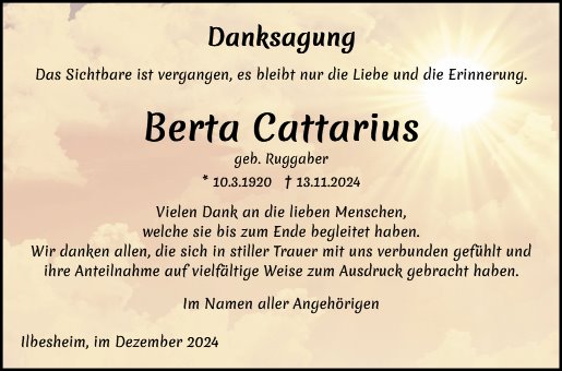 Berta Cattarius