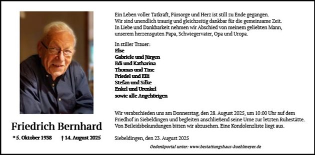 Friedrich Bernhard