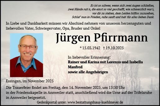 Jürgen Pfirrmann