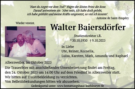 Walter Baiersdörfer
