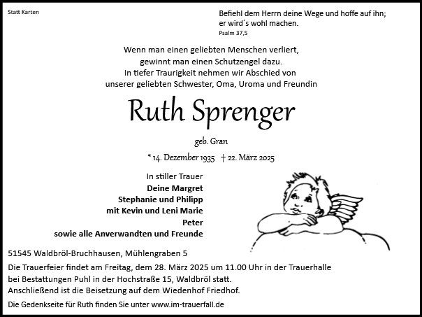 Ruth Sprenger