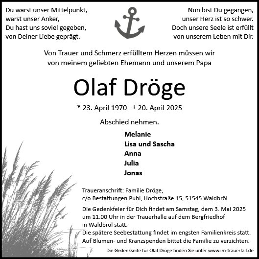 Olaf Dröge