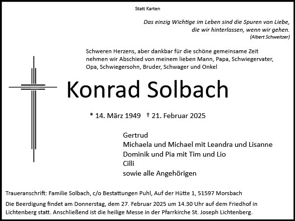 Konrad Solbach