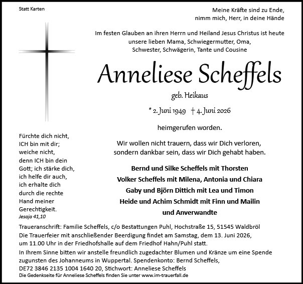 Anneliese Scheffels