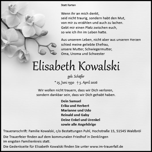 Elisabeth Kowalski