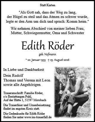 Edith Helene Röder