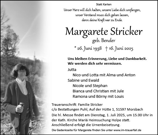 Margarete Stricker