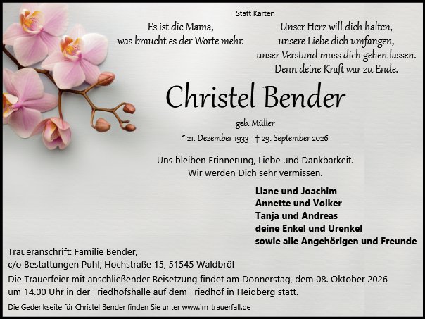 Christel Bender