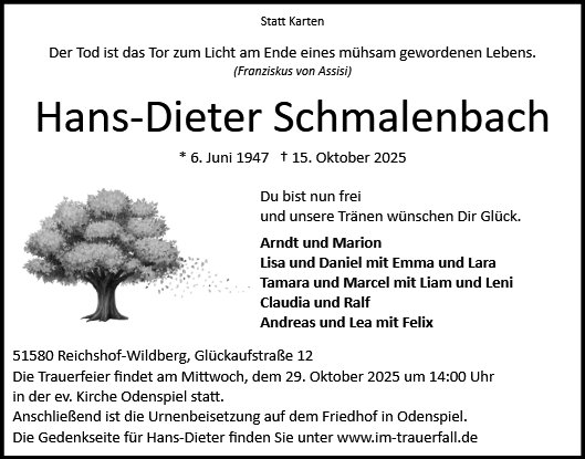 Hans-Dieter Schmalenbach