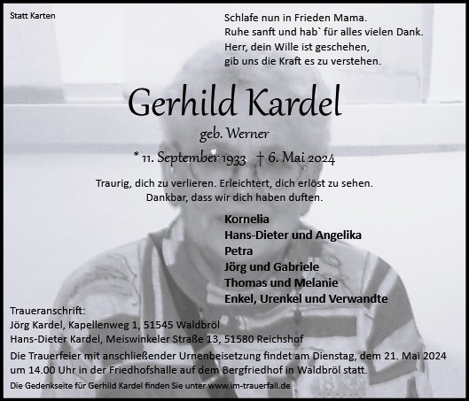 Gerhild Kardel