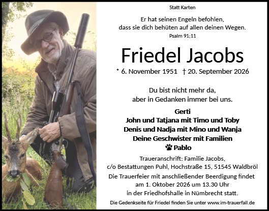 Friedel Jacobs
