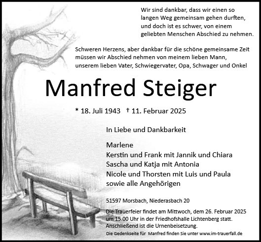 Manfred Steiger