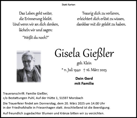 Gisela Gießler