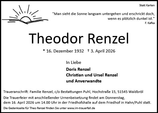 Theodor Joseph Renzel