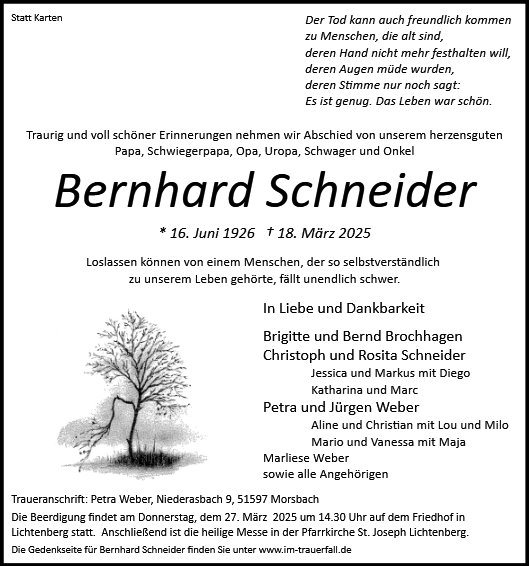 Bernhard Schneider