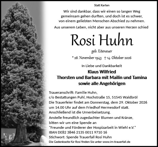Rosa Maria Huhn
