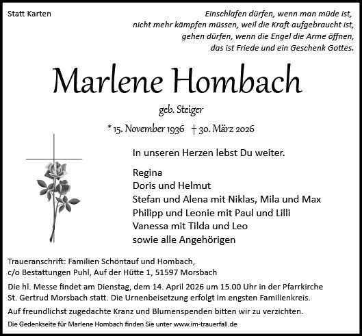 Marlene Hombach 