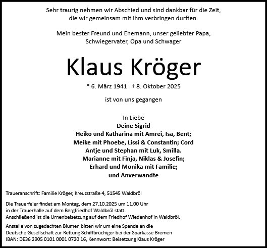 Klaus Kröger