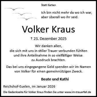 Volker Kraus