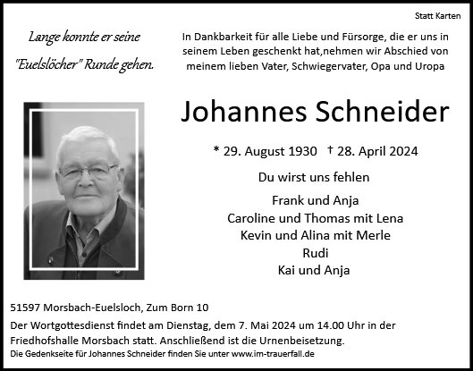 Johannes Schneider