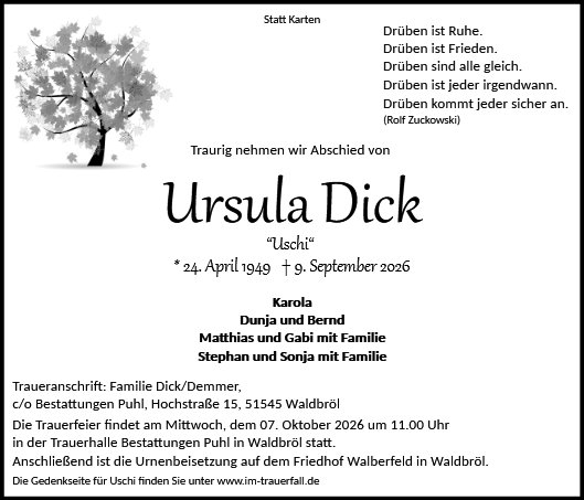 Ursula Dick