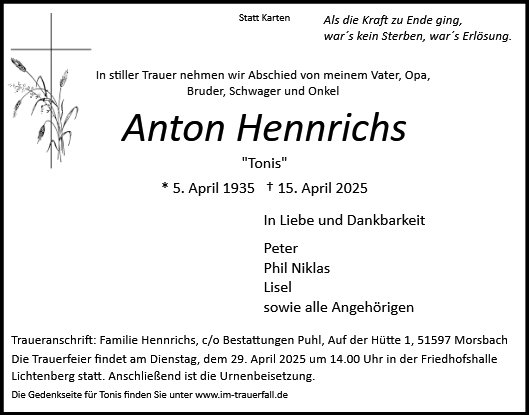 Anton Hennrichs