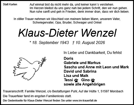 Klaus-Dieter Wenzel