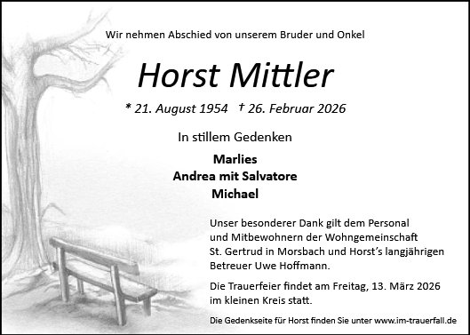 Horst Mittler