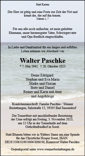 Walter Paschke