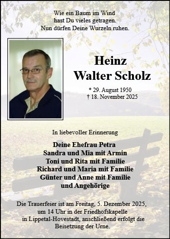 Heinz Walter Scholz