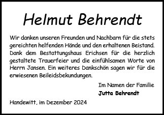 Helmut Behrendt