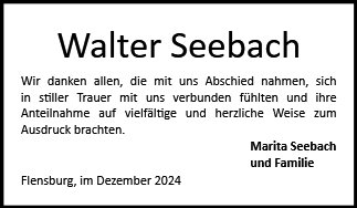Walter Seebach