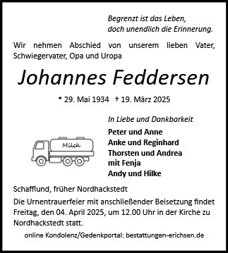 Johannes Feddersen