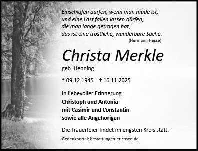 Christa Merkle
