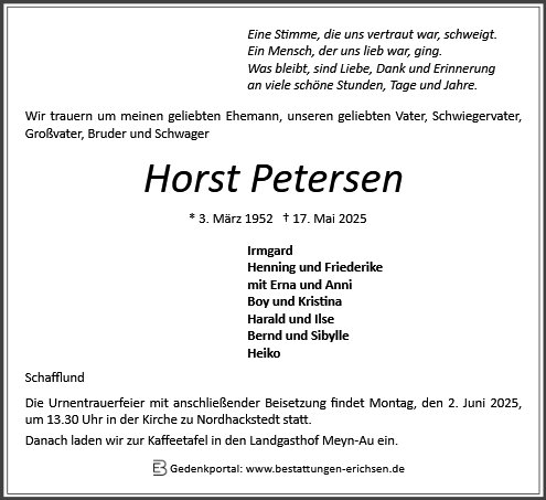 Horst Petersen